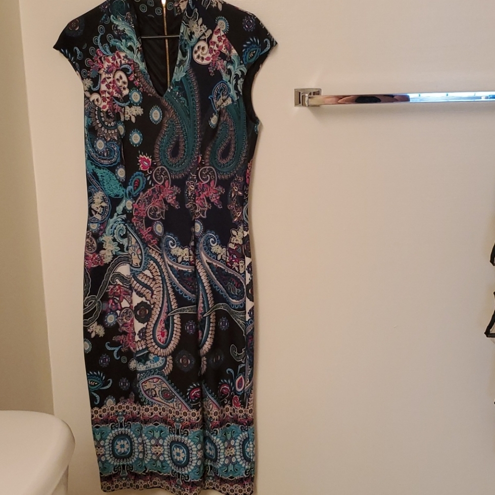 Paisley New York and Company dress
